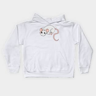 A little Mousie - White Kids Hoodie